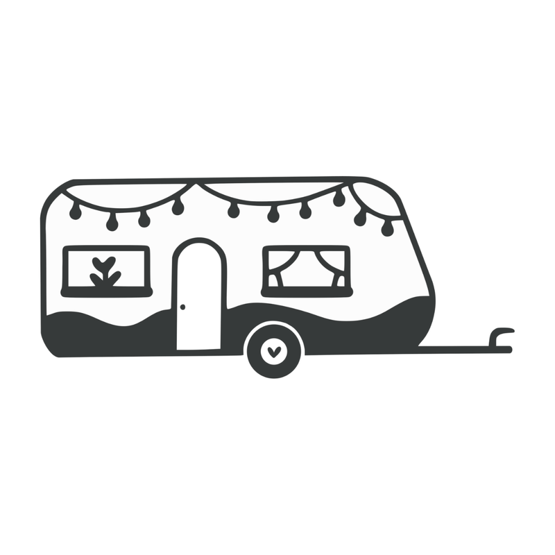 01 Camping Geschenk nach Wahl aus Holz oder Schiefer