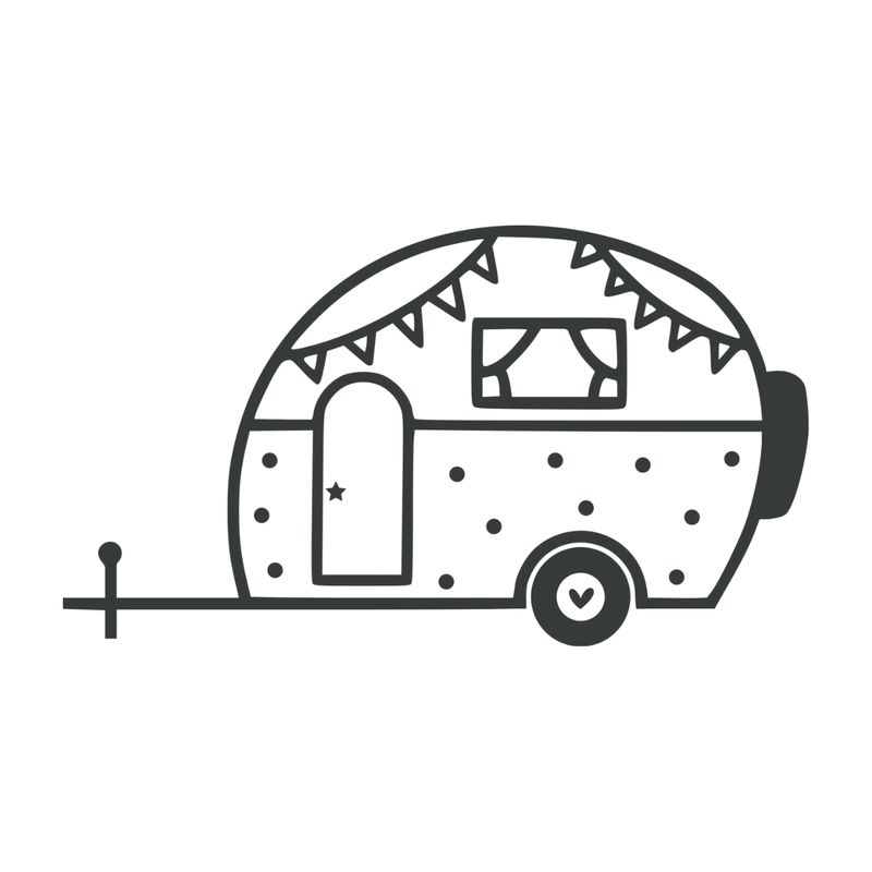 01 Camping Geschenk nach Wahl aus Holz oder Schiefer