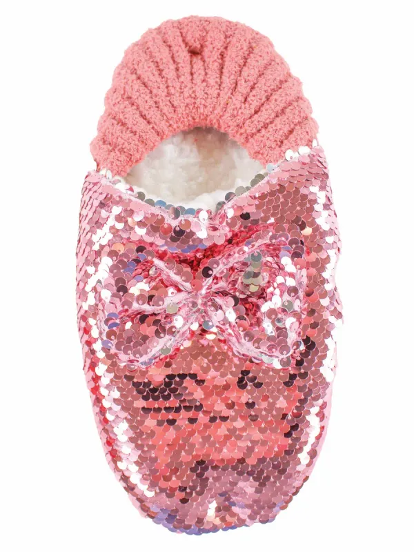 SOCK-SLIPPER-SQN-PINK