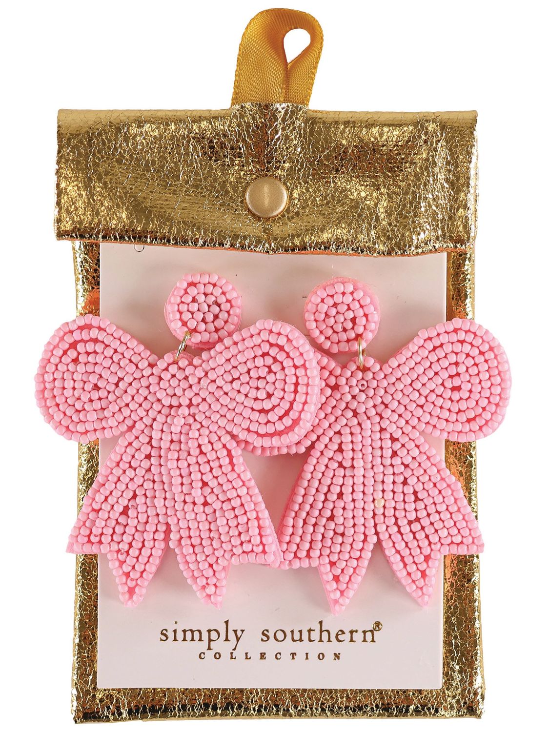 JWL-EAR-ST-BOW-PINK