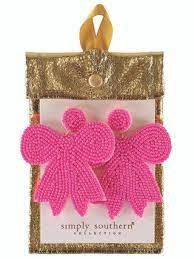 JWL-EAR-ST-BOW-HTPINK
