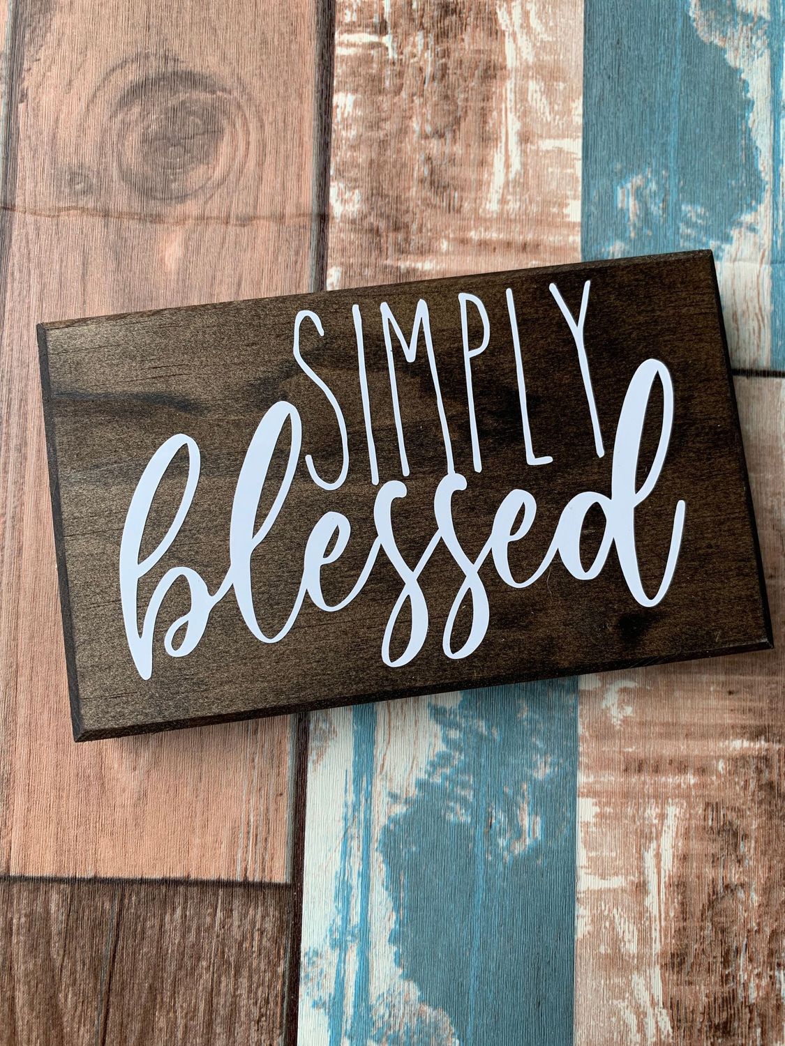 Simply Blessed House Sitter Block