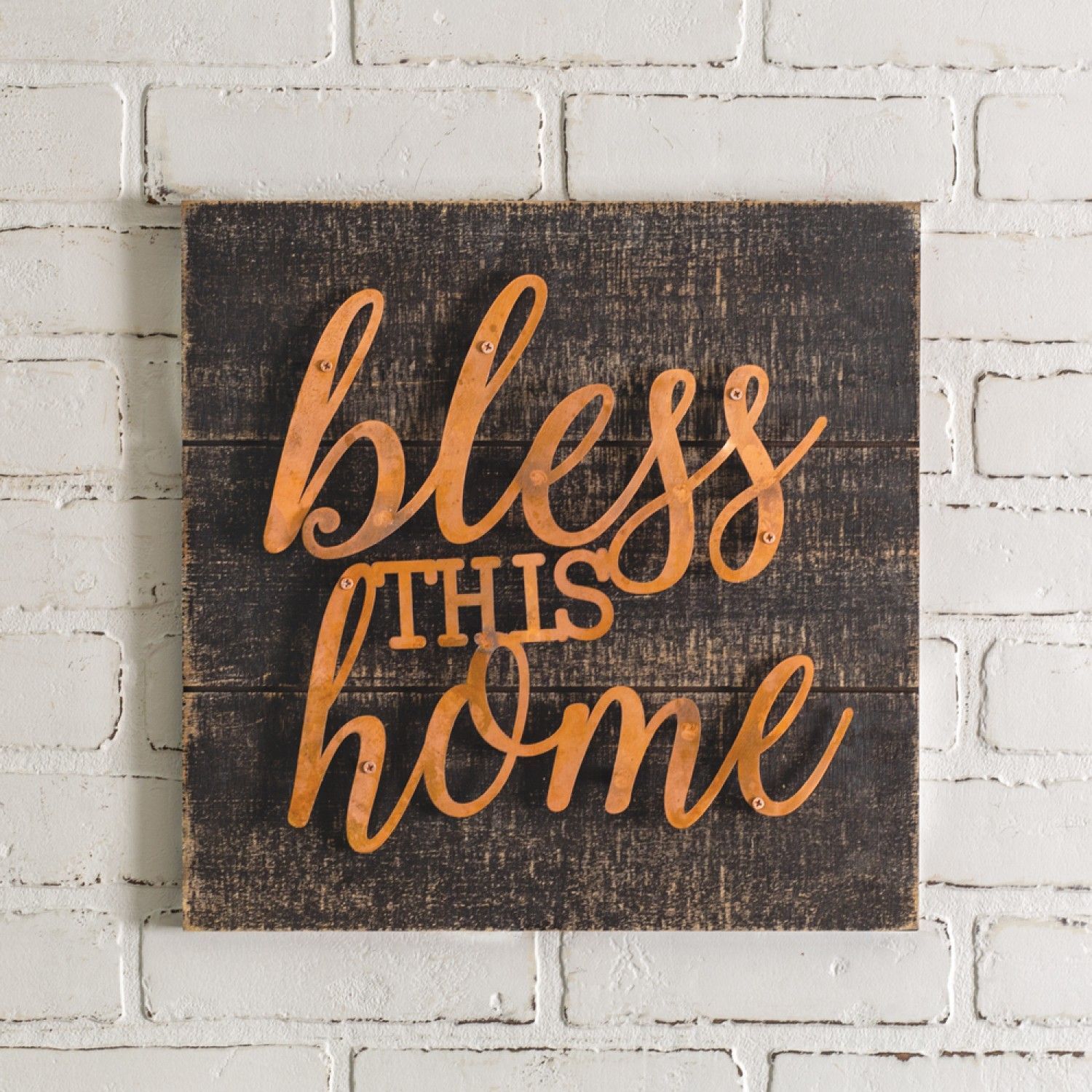 Square Block - Bless This Home