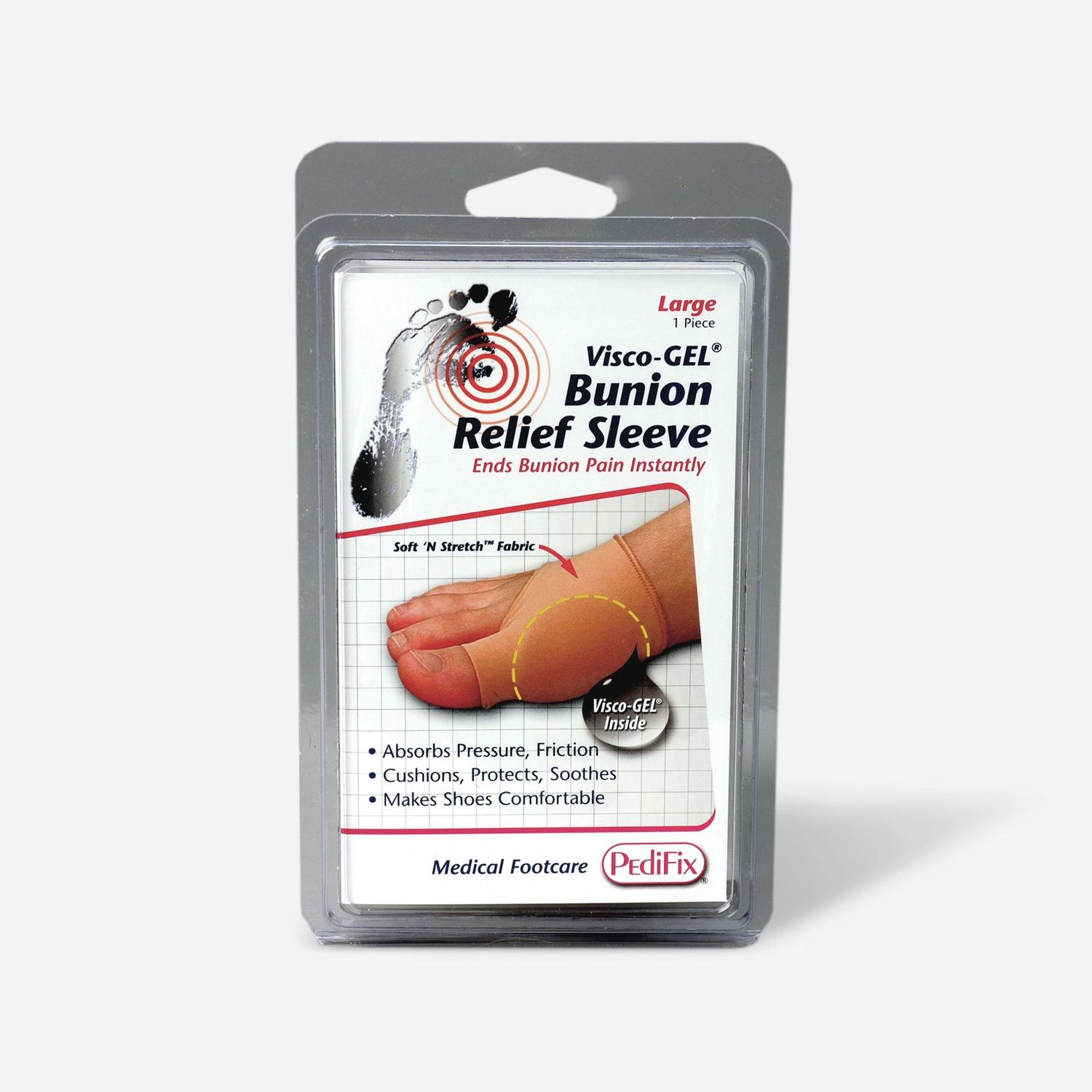Visco Gel Bunion Relief Sleeve Right Small