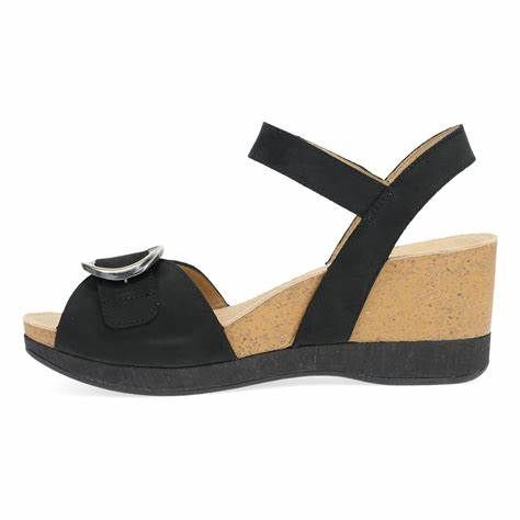 Sardinia Stella Black Milled Nubuck