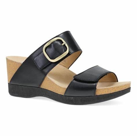Sardinia Shannon Black Burnished Nappa