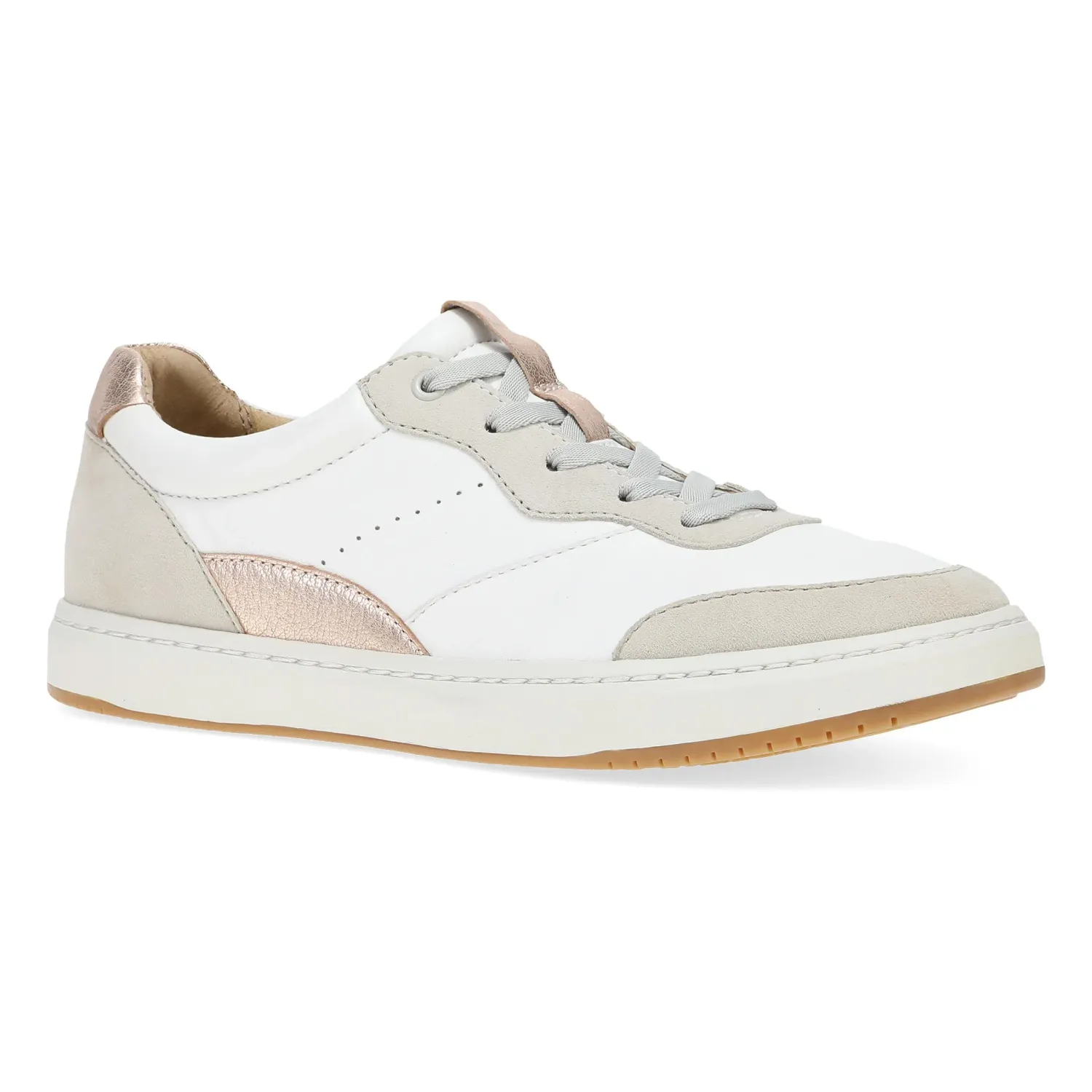 Jamestown Josey White/Rose Gold Nappa