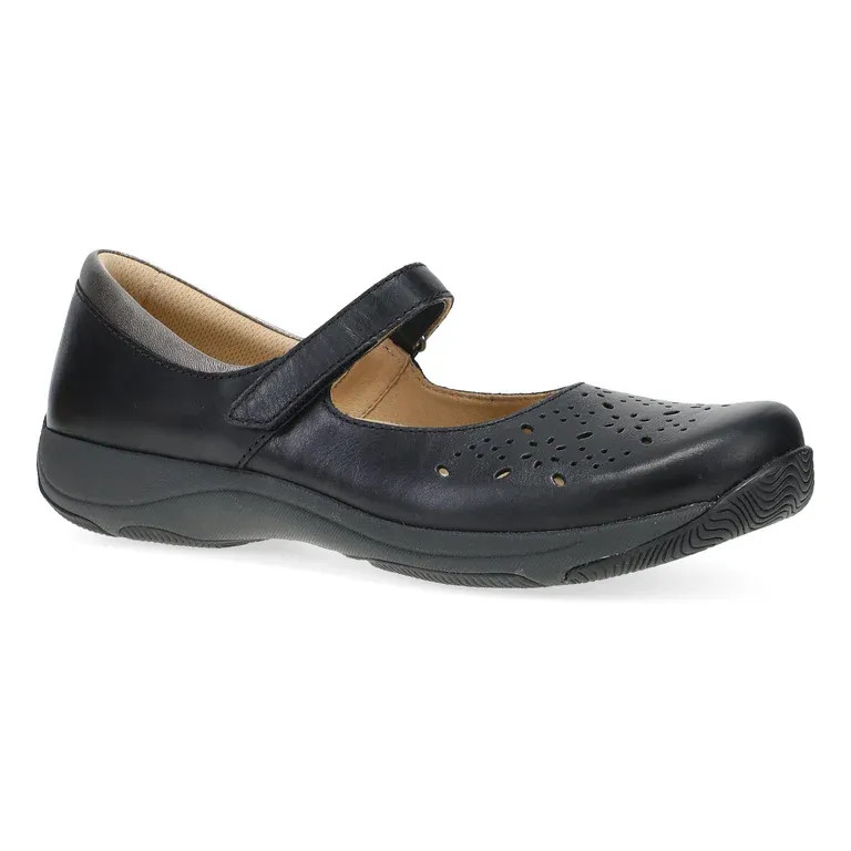 Salem Stacy Wide Black Waxy Burnished