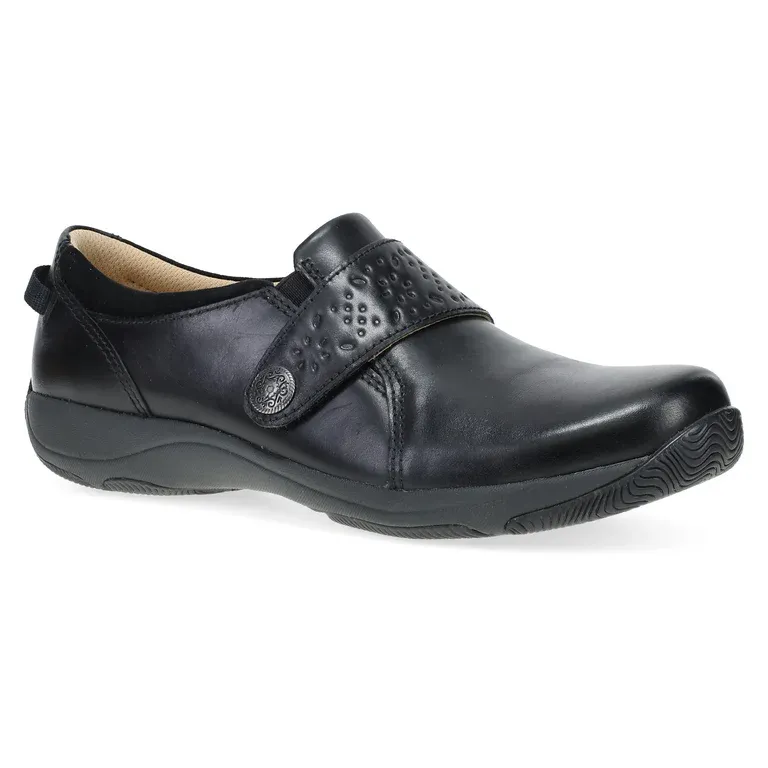 Salem Sallie Wide Black Waxy Burnished