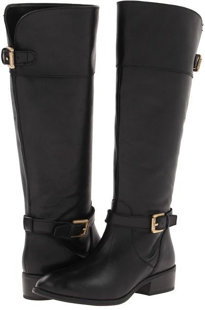 Montreal Margaret Black Burnished Calf