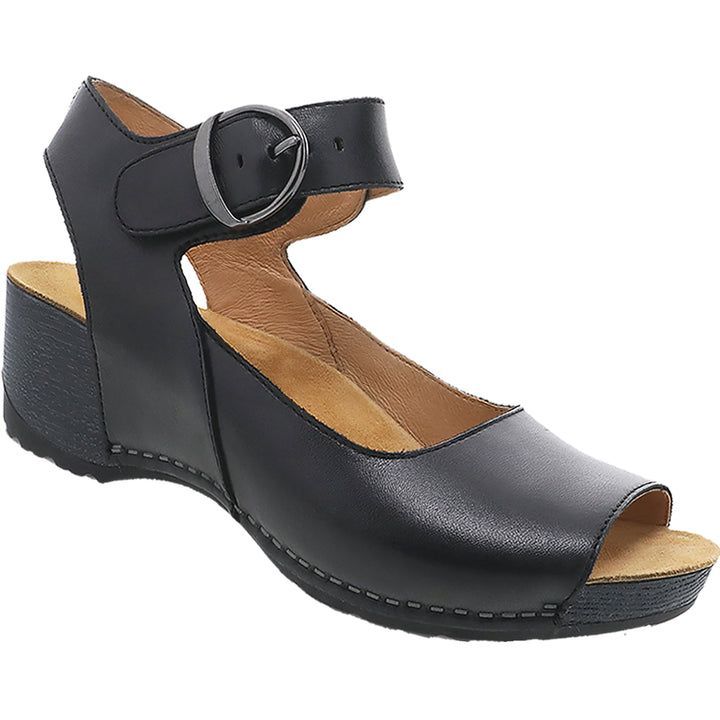 Montreal Monique Black Burnished Calf