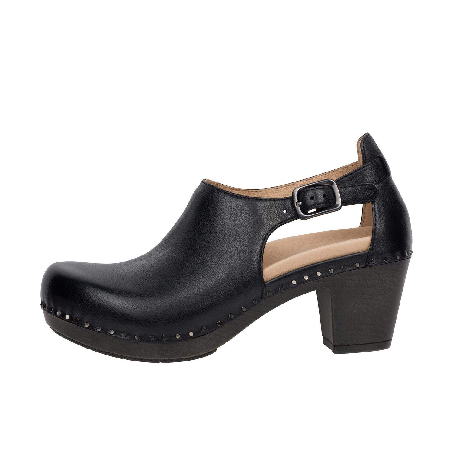 Somerset Sassy Black Leather