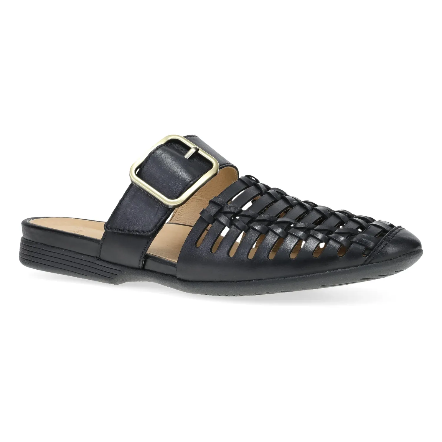 Libson Leilani Black Burnished Nappa
