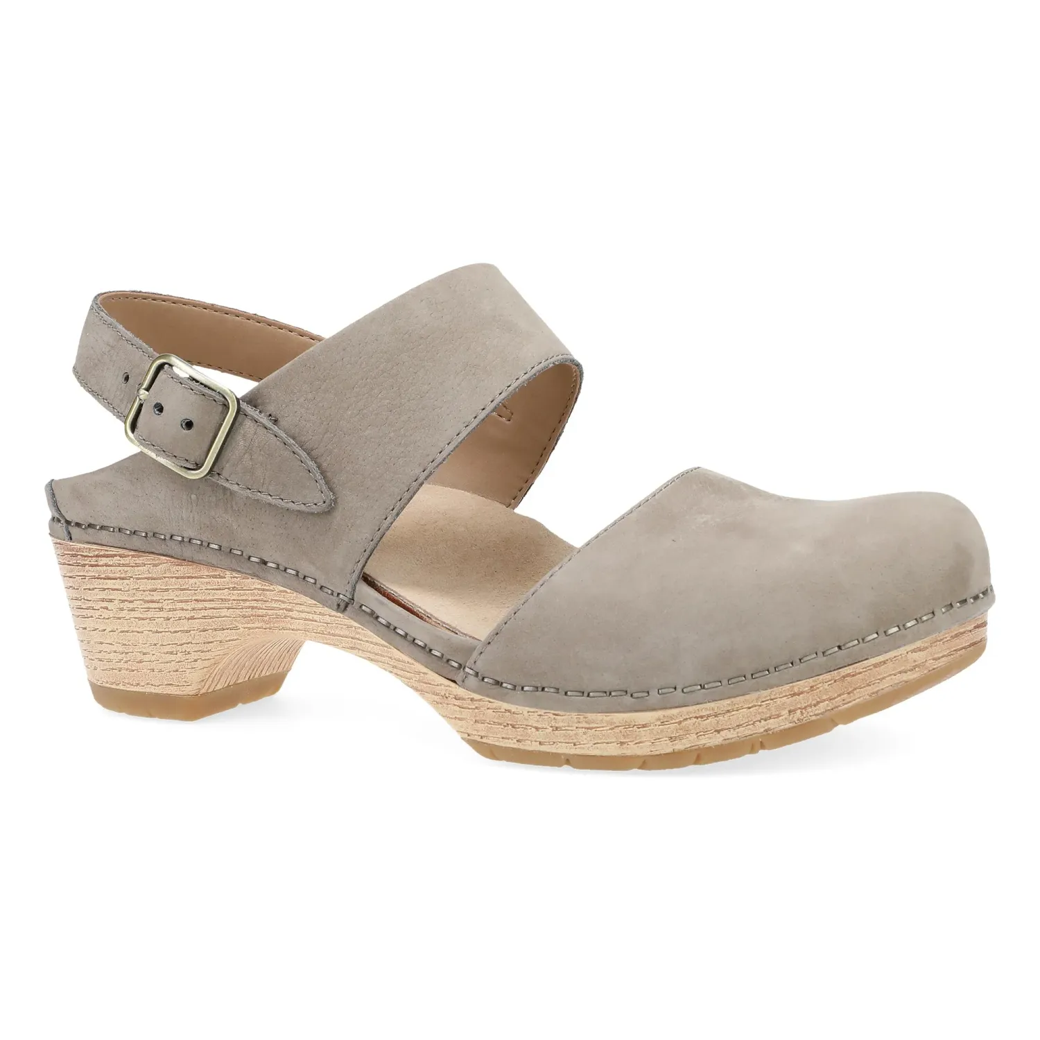 Luna Lucia Taupe Milled Nubuck