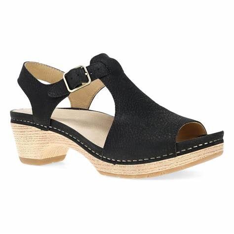 Luna Laverne Black Milled Nubuck