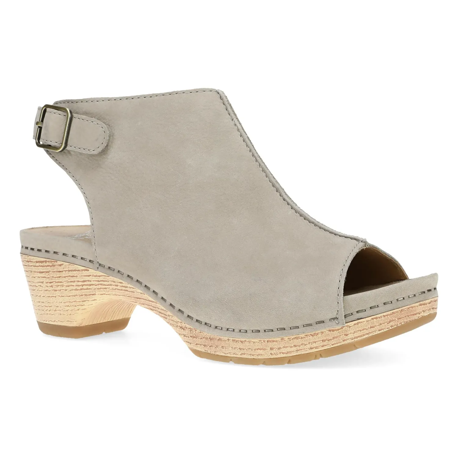 Luna Lizzy Taupe Milled Nubuck