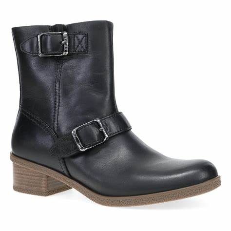 Dublin Delphine Black Waterproof Burnished