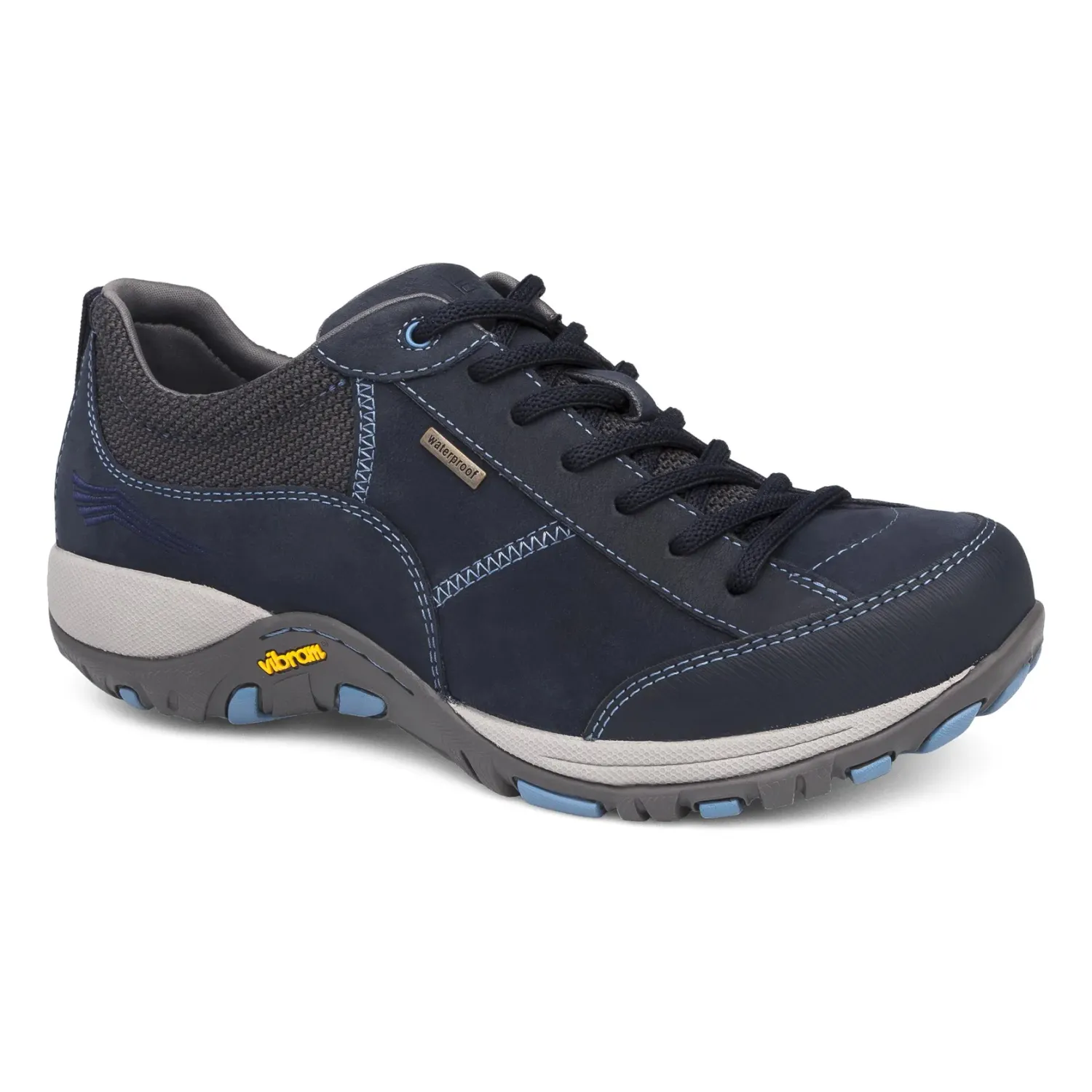 Portland Paisley Navy Milled Nubuck
