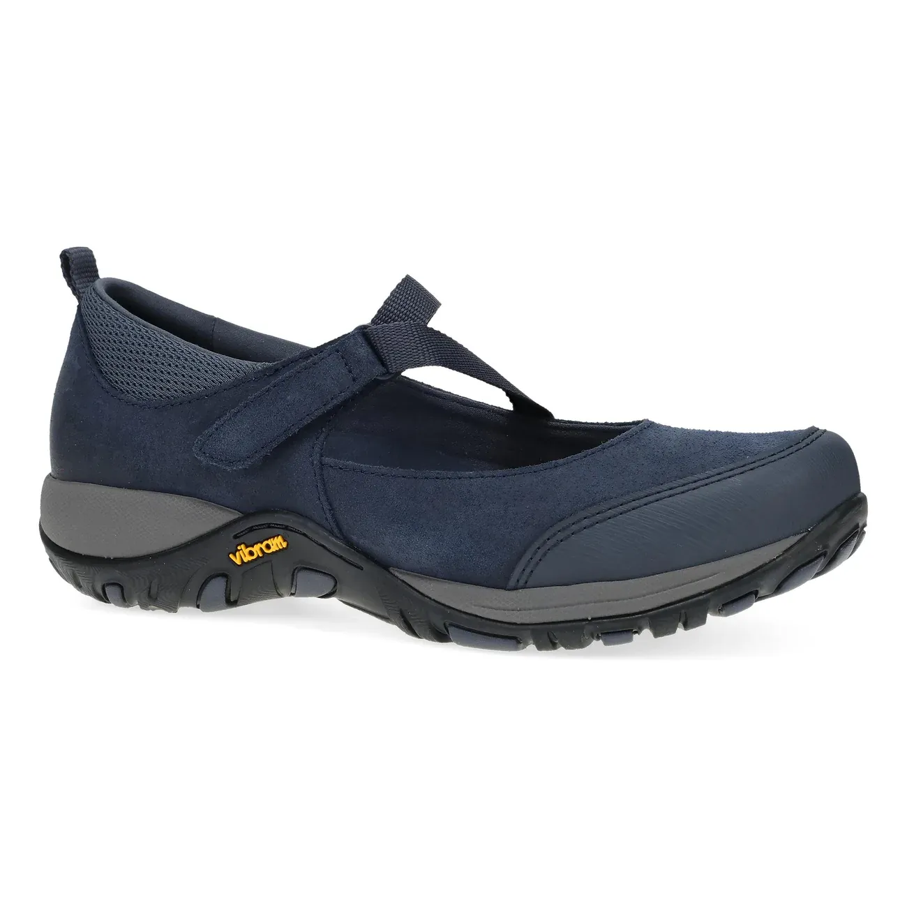 Portland Primrose Navy Burnished Suede