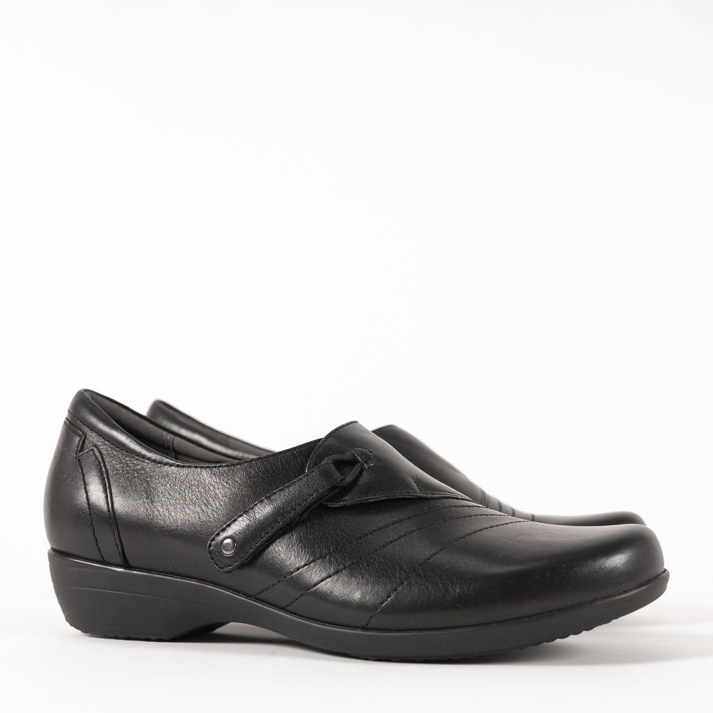 Fayette Franny Black Leather