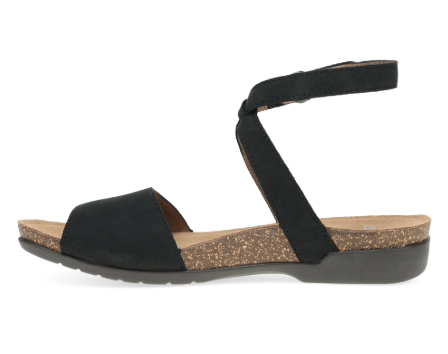 Rafferty Black Milled Nubuck