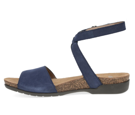 Rafferty Navy Milled Nubuck