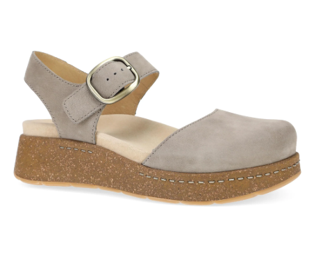 Brynlee Taupe Milled Nubuck