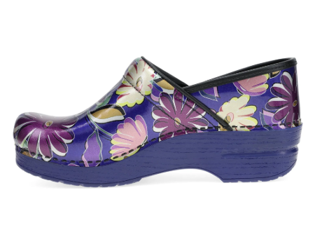 Professional Indigo Floral Patent