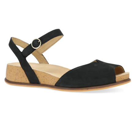 Cass Black Milled Nubuck