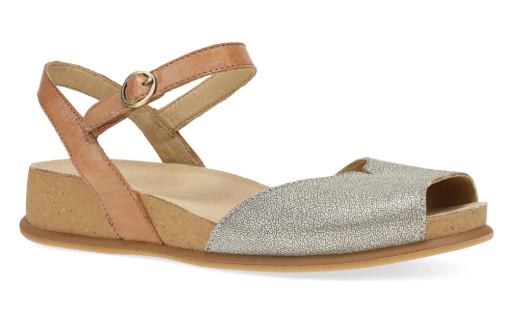 Cass Platino/Tan Leather
