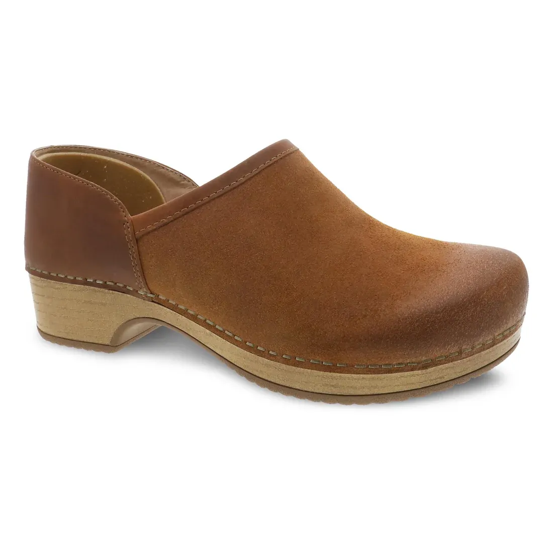 Barnes Brenna Tan Burnished Suede