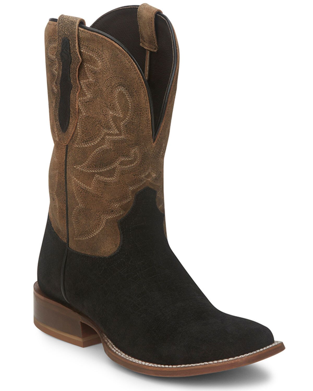 Tucson Tony Black Burnished Suede