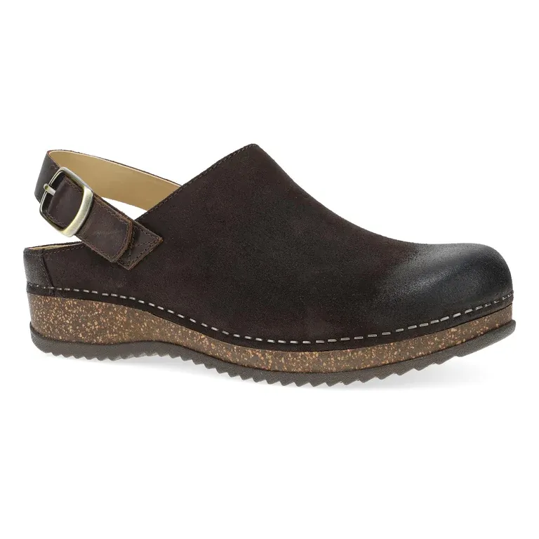 Melrose Merrin Chocolate Burnished Suede