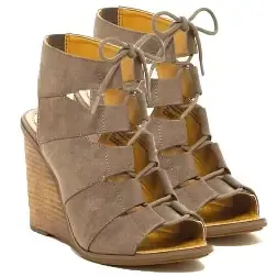 Melrose Muriel Taupe Suede