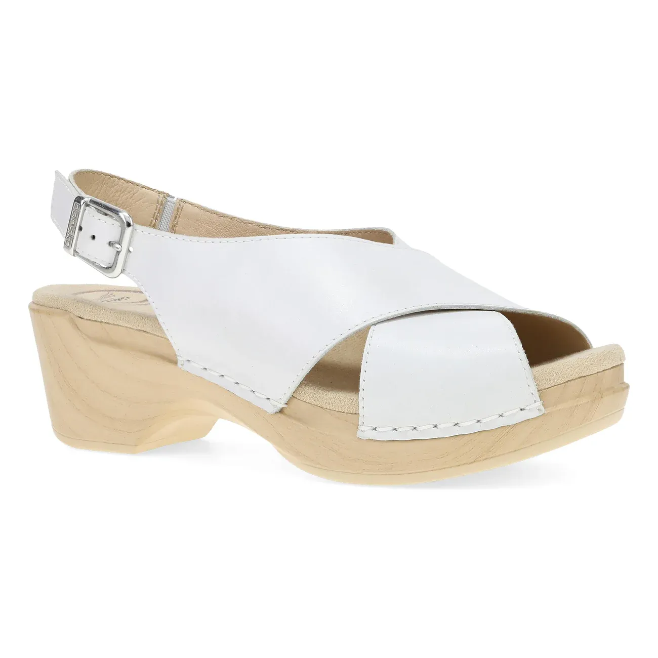 Sausalito Sloane White Full Grain