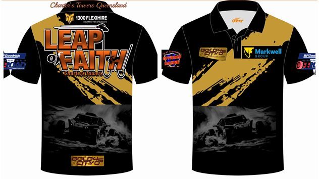 Polo Shirt with Leap of Faith