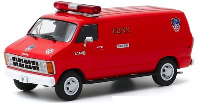 1/43 FDNY High Rise Unit 1983 Dodge Ram 1500 Van
