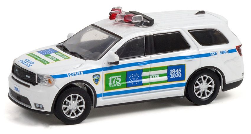 Manny&#39;s DieCast EXCLUSIVE 1/64 NYPD 175th Anniversary 2020 Dodge Durango