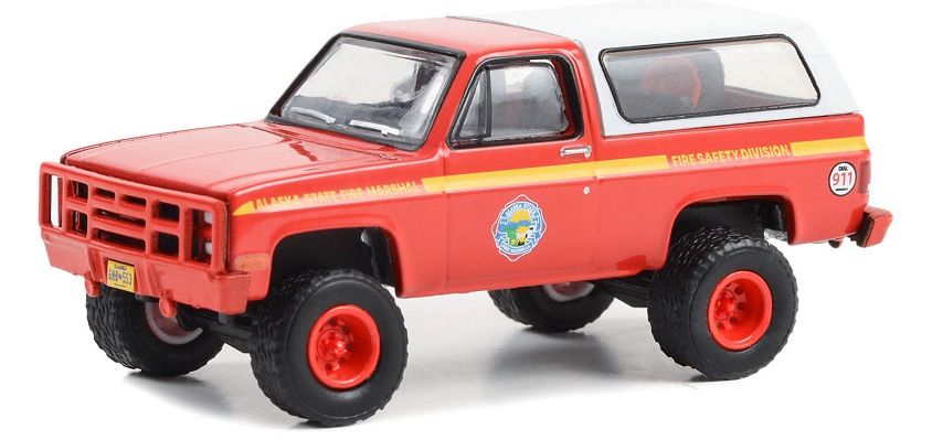 1/64 Alaska State Fire Marshal 1984 Chevy M1009