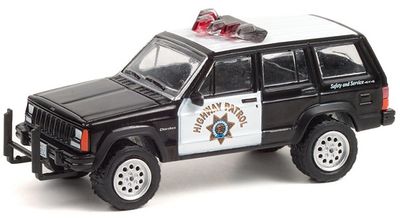 1/64 California Highway Patrol 1993 Jeep Cherokee