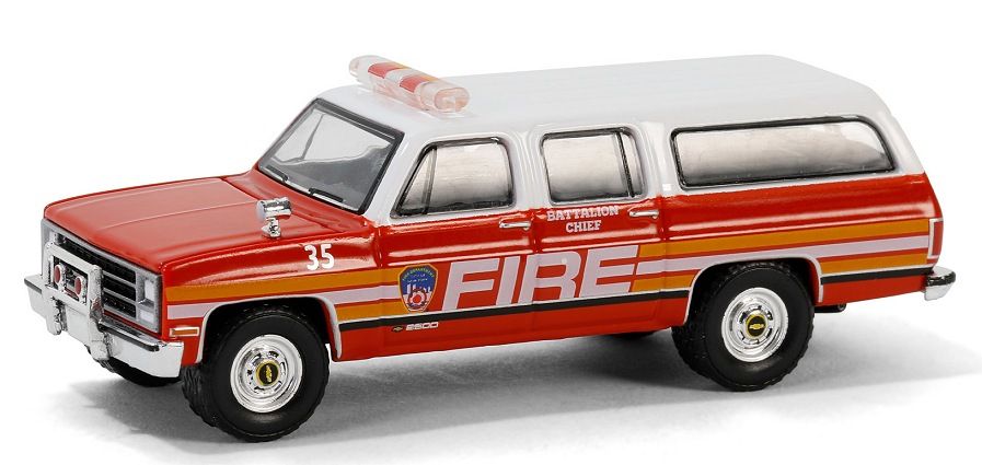 1/64 FDNY Battalion Chief 1991 Chevy Suburban