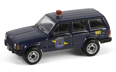 1/64 Michigan State Police 2001 Jeep Cherokee