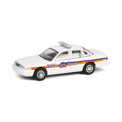 1/64 NYC EMS (City of New York Emergency Medical Service) 1994 Ford Crown Victoria