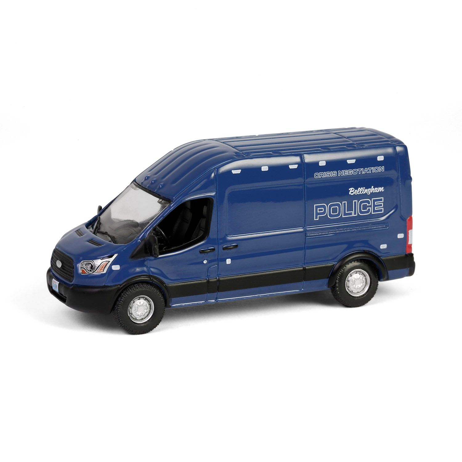 1/64 Bellingham, WA Police Crisis Negotiation Team 2020 Ford Transit LWB High Roof