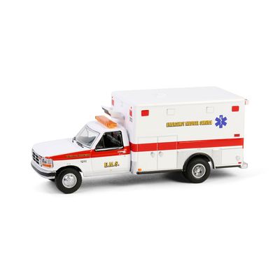 1/64 Detroit, MI Fire Dept EMS 1995 Ford F-350 Ambulance