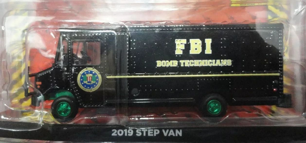1/64 GREEN MACHINE CHASE - FBI Bomb Technicians 2019 Step Van