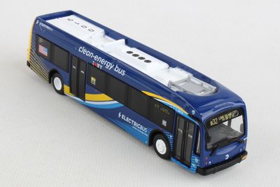 Daron 1/87 scale New York City MTA Protera Electric Hybrid Bus