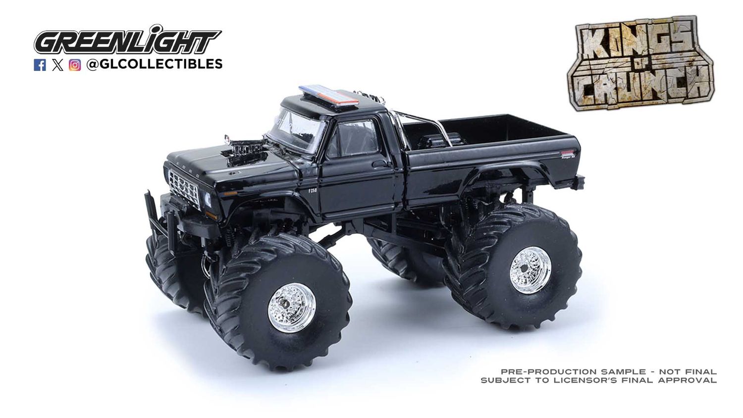 Kings of Crunch - 1/64 Shelby Township, MI Police 1979 Ford F-250 Monster Truck