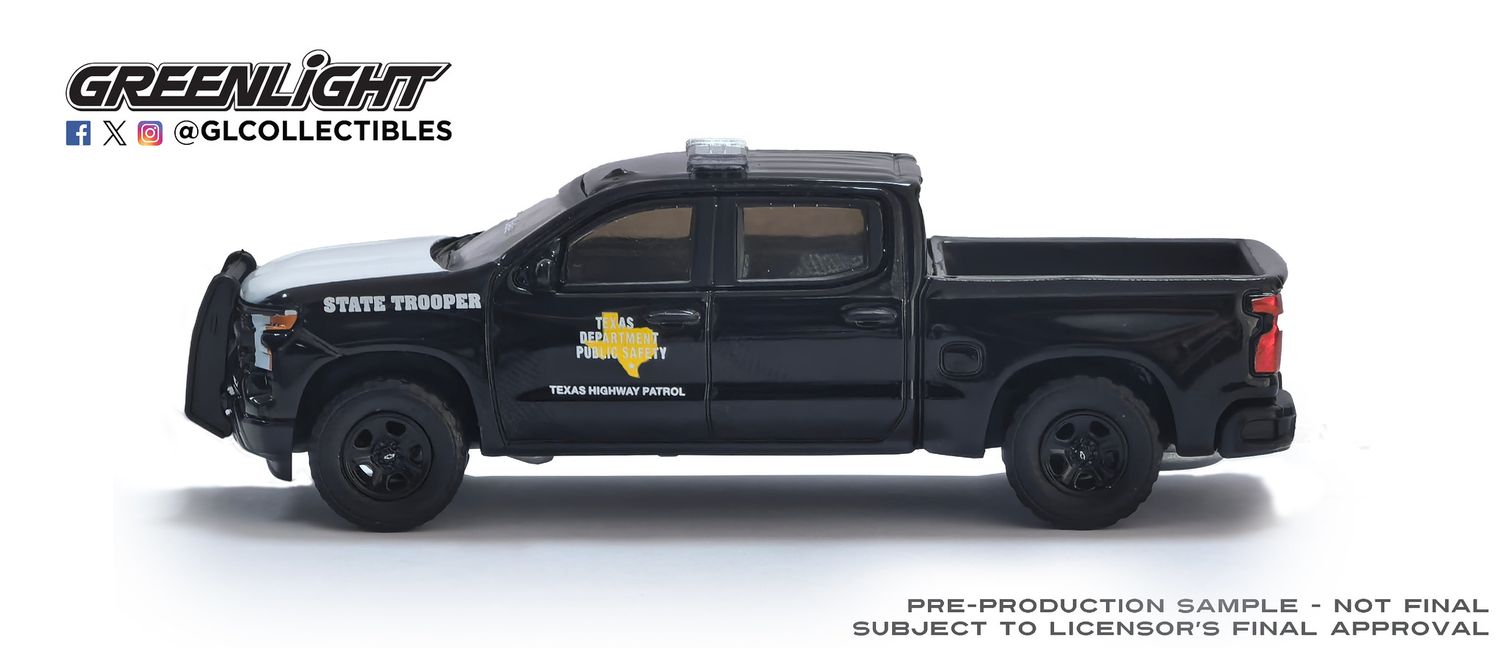 1/64 Texas Department of Public Safety 2023 Chevrolet Silverado