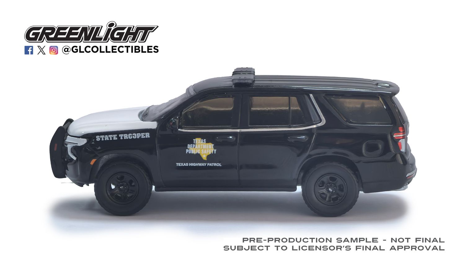 1/64 Texas Department of Public Safety 2024 Chevrolet Tahoe PPV